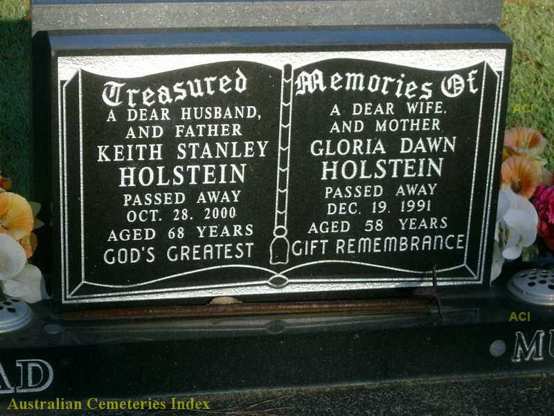 Keith Stanley HOLSTEIN